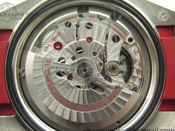 0125 Planet Ocean “Pyeongchang 2018” 43.5mm SS OMF 1:1 Best Edition Blue Dial On Nylon Strap A Soft 8082